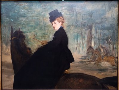 The Amazon, Portrait of Marie Lefebure by Édouard Manet